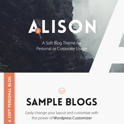 Anne Alison Soft Personal Blog Theme 1.2.0