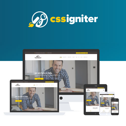 CSS Igniter Technico WordPress Theme 2.1.2