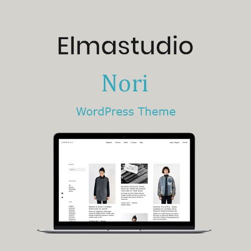 ElmaStudio Nori WordPress Theme 1.0.4