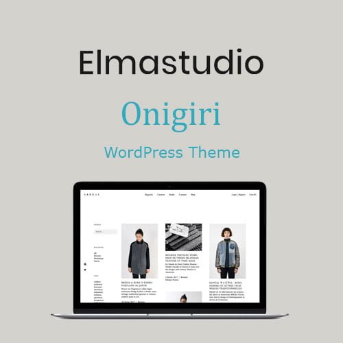 ElmaStudio Onigiri WordPress Theme 1.0.9