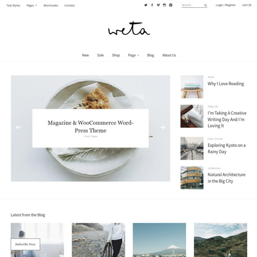 ElmaStudio Weta WordPress Theme 1.1.2