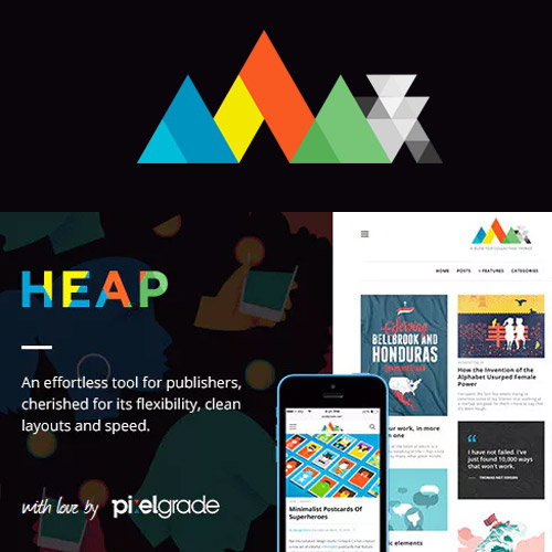 HEAP A Snappy Responsive WordPress Blog Theme 1.10.1