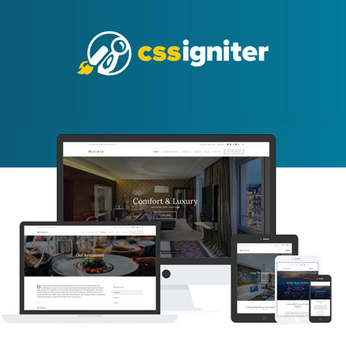 CSS Igniter Moliere WordPress Theme 1.6.2