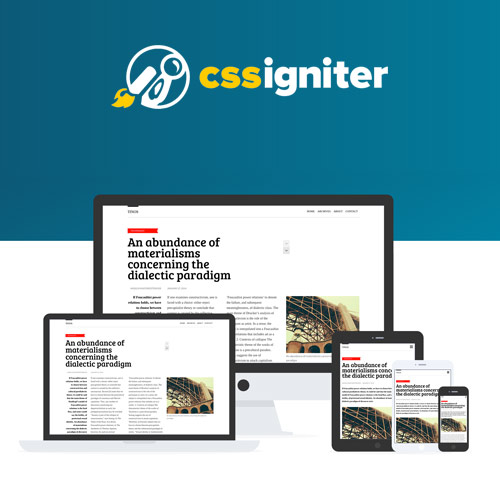 CSS Igniter Tinos WordPress Theme 1.7.1