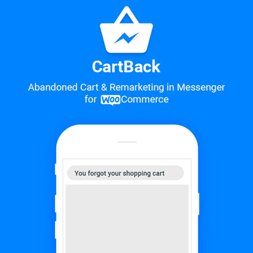 CartBack WooCommerce Abandoned Cart & Remarketing in Facebook Messenger 3