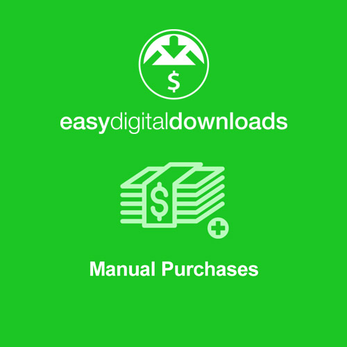 Easy Digital Downloads Manual Purchases 2.0.5