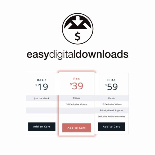Easy Digital Downloads Pricing Tables 1