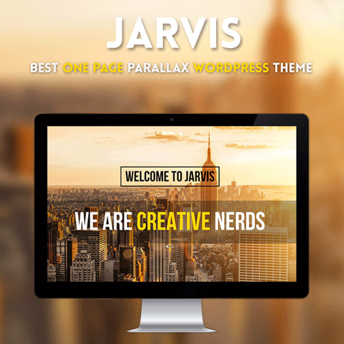 Jarvis Onepage Parallax WordPress Theme 3.9.1