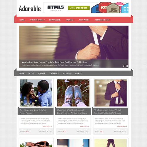 MyThemeShop Adorable WordPress Theme 1.1.1