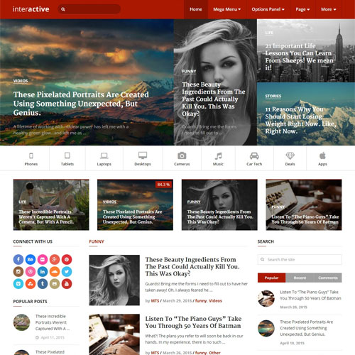 MyThemeShop Interactive WordPress Theme 2.1.10