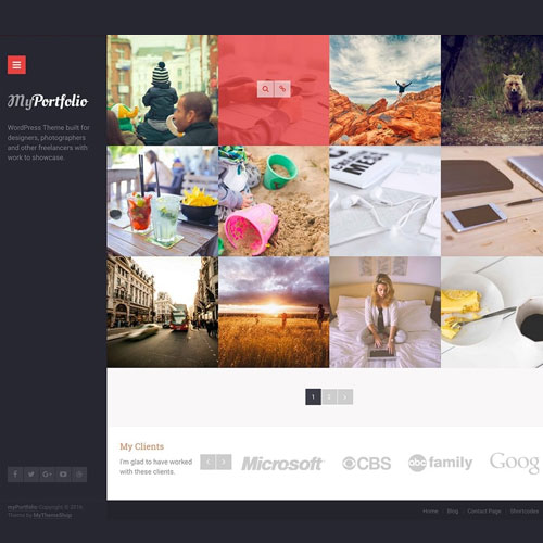 MyThemeShop MyPortfolio WordPress Theme 1.3.10