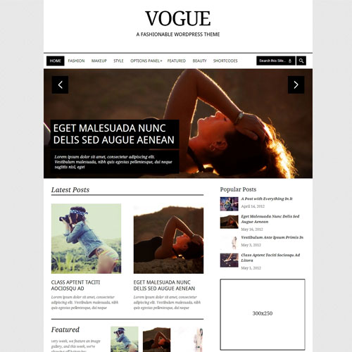 MyThemeShop Vogue WordPress Theme 2.2.2