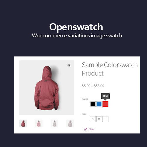 OpenSwatch Woocommerce Variations Image Swatch 6.1.1