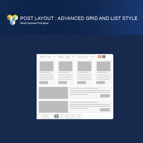 PW Grid/List Post Layout For Visual Composer 5.0