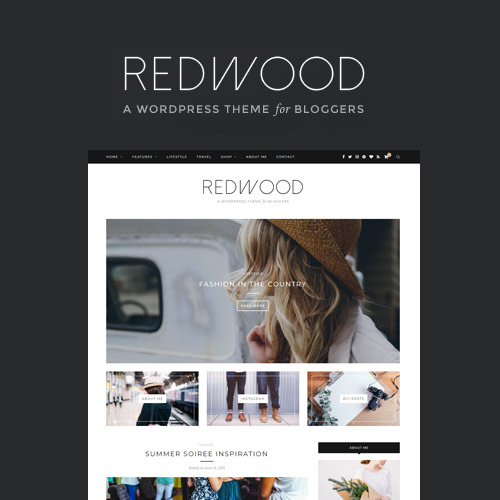 Redwood A Responsive WordPress Blog Theme 1.7.1