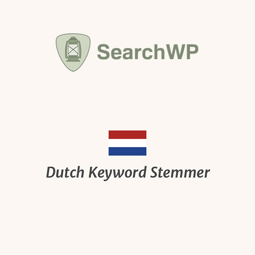 SearchWP Dutch Keyword Stemmer 1.2.4