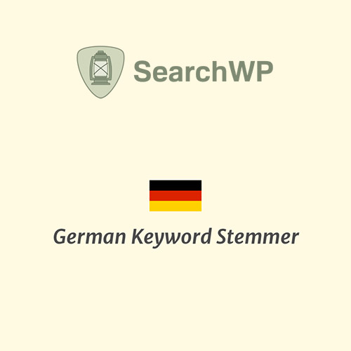 SearchWP German Keyword Stemmer 1.0.2