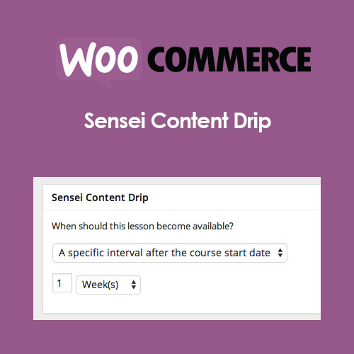 Sensei Content Drip 2.1.1