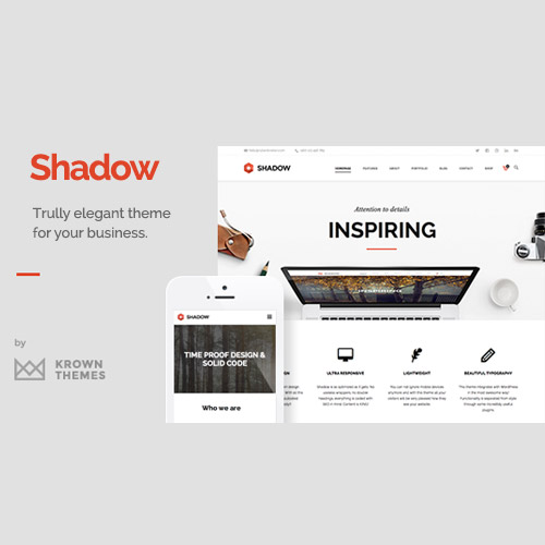Shadow Responsive & Retina Multi-Purpose Theme 1.7.0