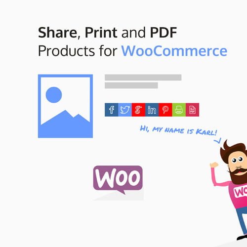 Share, Print and PDF Products for WooCommerce 2.8.2