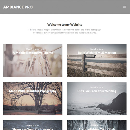 StudioPress Ambiance Pro Genesis WordPress Theme 1.1.4