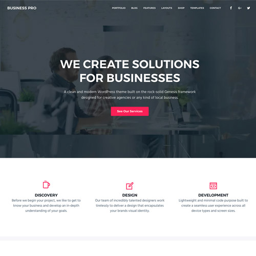 StudioPress Business Pro Genesis WordPress Theme 1.1.0