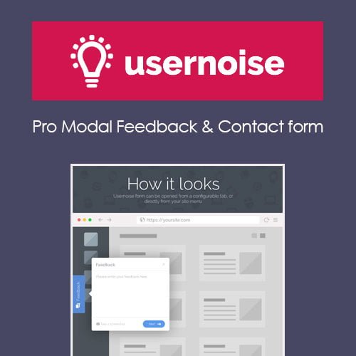 Usernoise Pro Modal Feedback & Contact form 5.2.9