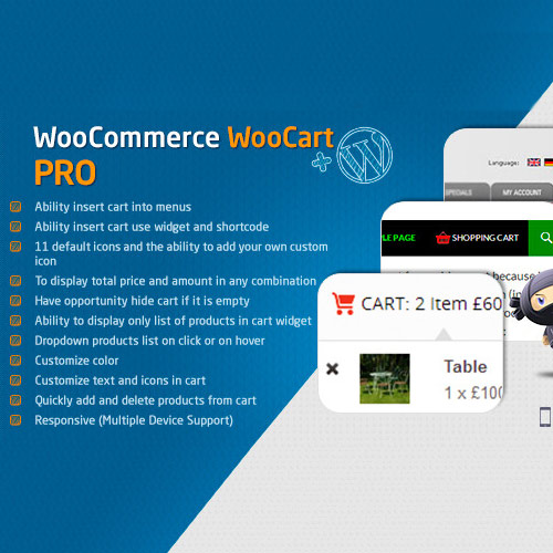 WooCommerce Cart WooCart Pro 2.5.3