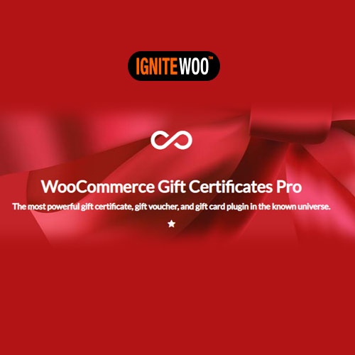 WooCommerce Gift Certificates Pro by IgniteWoo 3.5.46