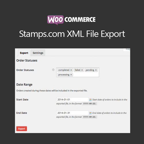 WooCommerce Stamps.com XML File Export 2.12.0