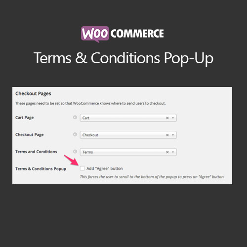 WooCommerce Terms and Conditions Popup 1.0.3