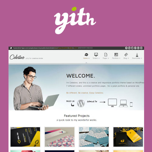 YITH Celestino Clean and Creative Portfolio Theme 1.7.7